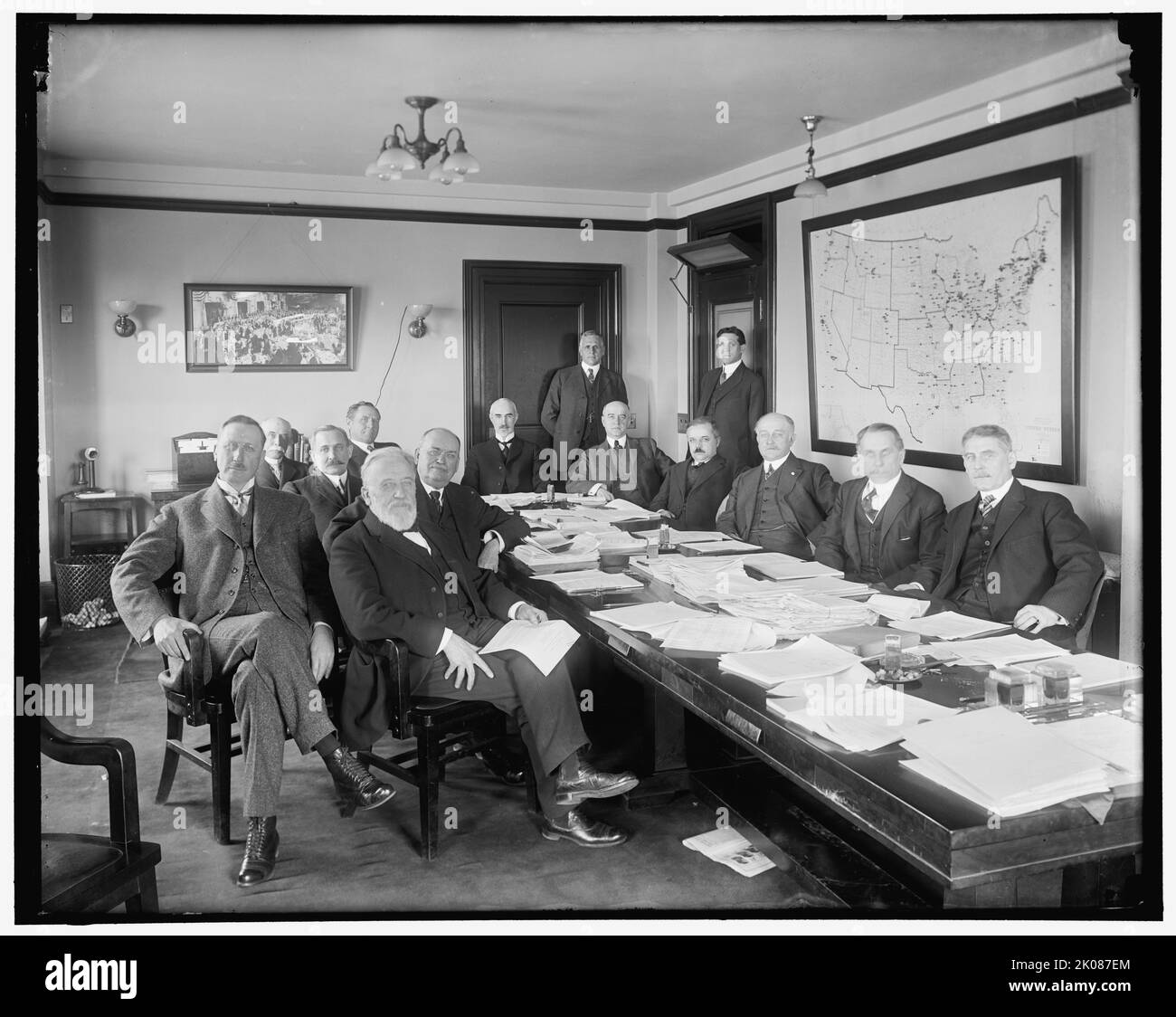 Map united states 1900s Black and White Stock Photos & Images - Alamy