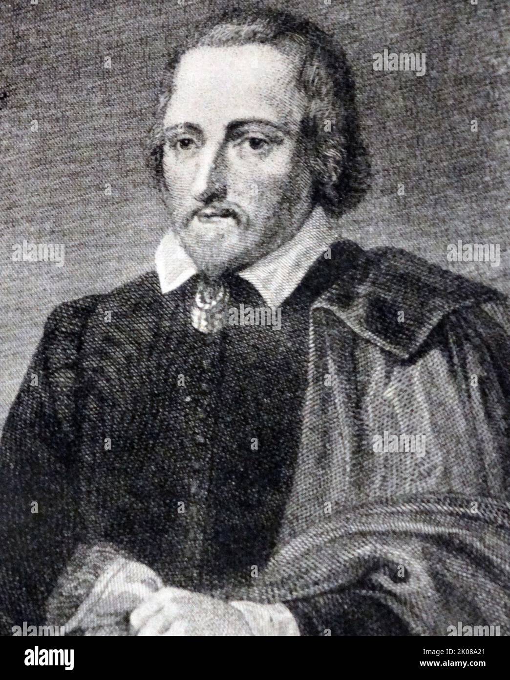 Philip Massinger (1583 - 17 March 1640) was an English dramatist. His finely plotted plays, including A New Way to Pay Old Debts, The City Madam, and The Roman Actor, are noted for their satire and realism, and their political and social themes Stock Photo