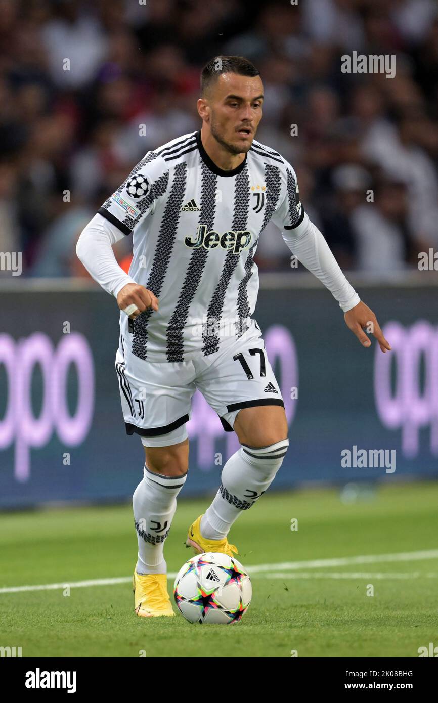 Paris Juventus Match PARIS - Filip Kostic of Juventus FC during the UEFA Champions League