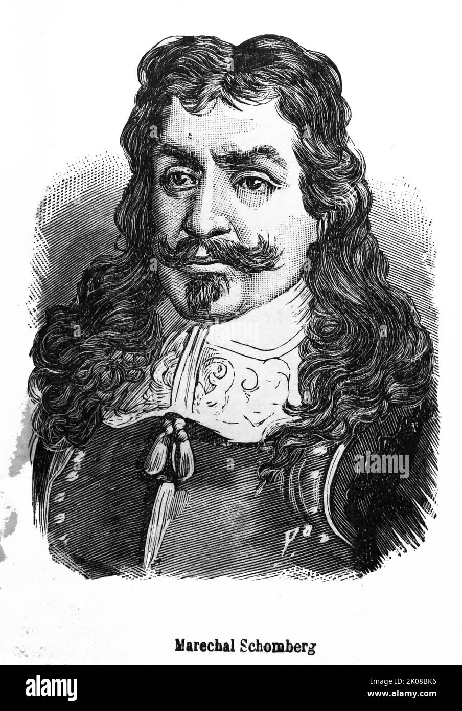 Marechal Schomberg. Henri de Schomberg, Comte de Nanteuil (1575 - 17 November 1632), was a Marshal of France during the reign of Louis XIII Stock Photo