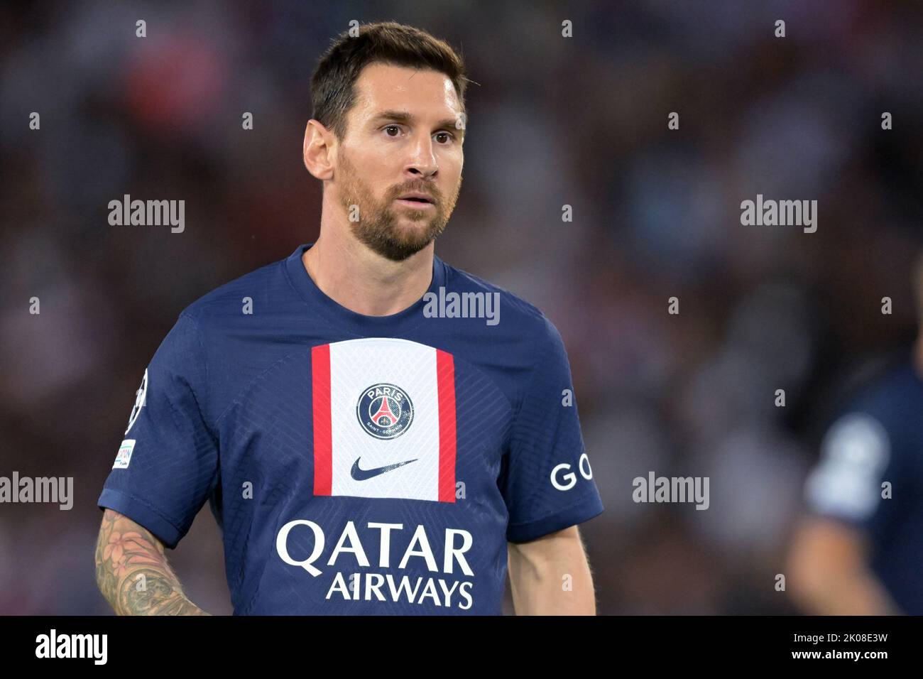 PARIS - Lionel Messi of Paris Saint-Germain during the UEFA Champions ...