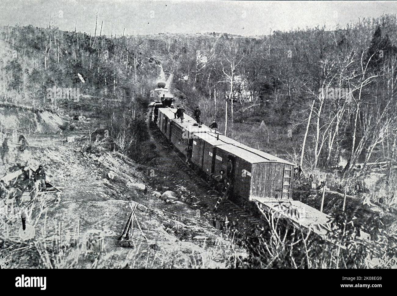 The Orange and Alexandria Railroad (O&A) was a railroad in Virginia
