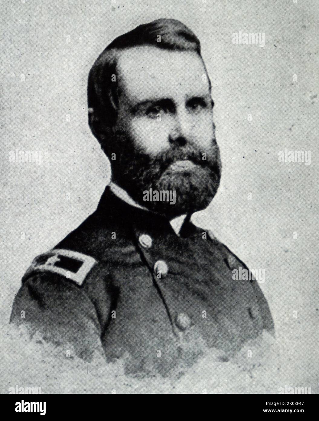 General J. D. Cox. Jacob Dolson Cox, Jr. (October 27, 1828 - August 4, 1900), was a statesman, lawyer, Union Army general during the American Civil War, Republican politician from Ohio, Liberal Republican Party founder, educator, author, and recognized microbiologist Stock Photo
