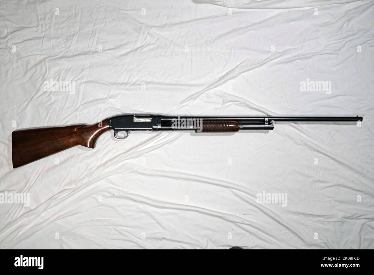 Winchester Model 12 20ga Pump Shotgun Stock Photo