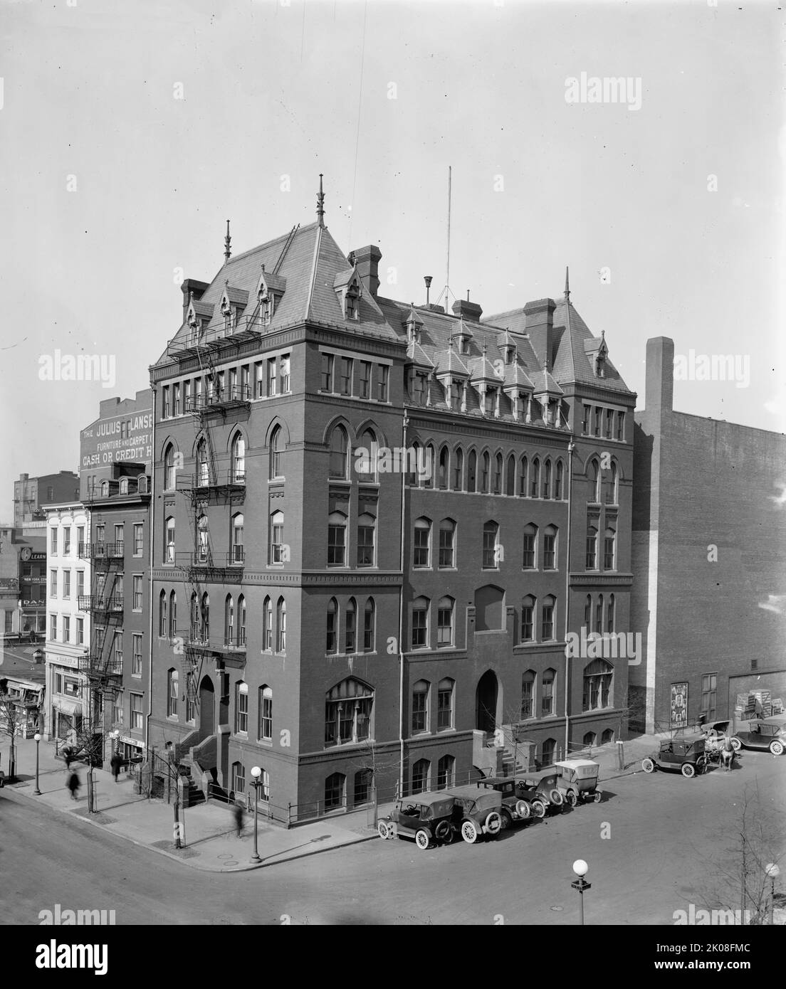 Washington dc gothic revival hi-res stock photography and images - Alamy