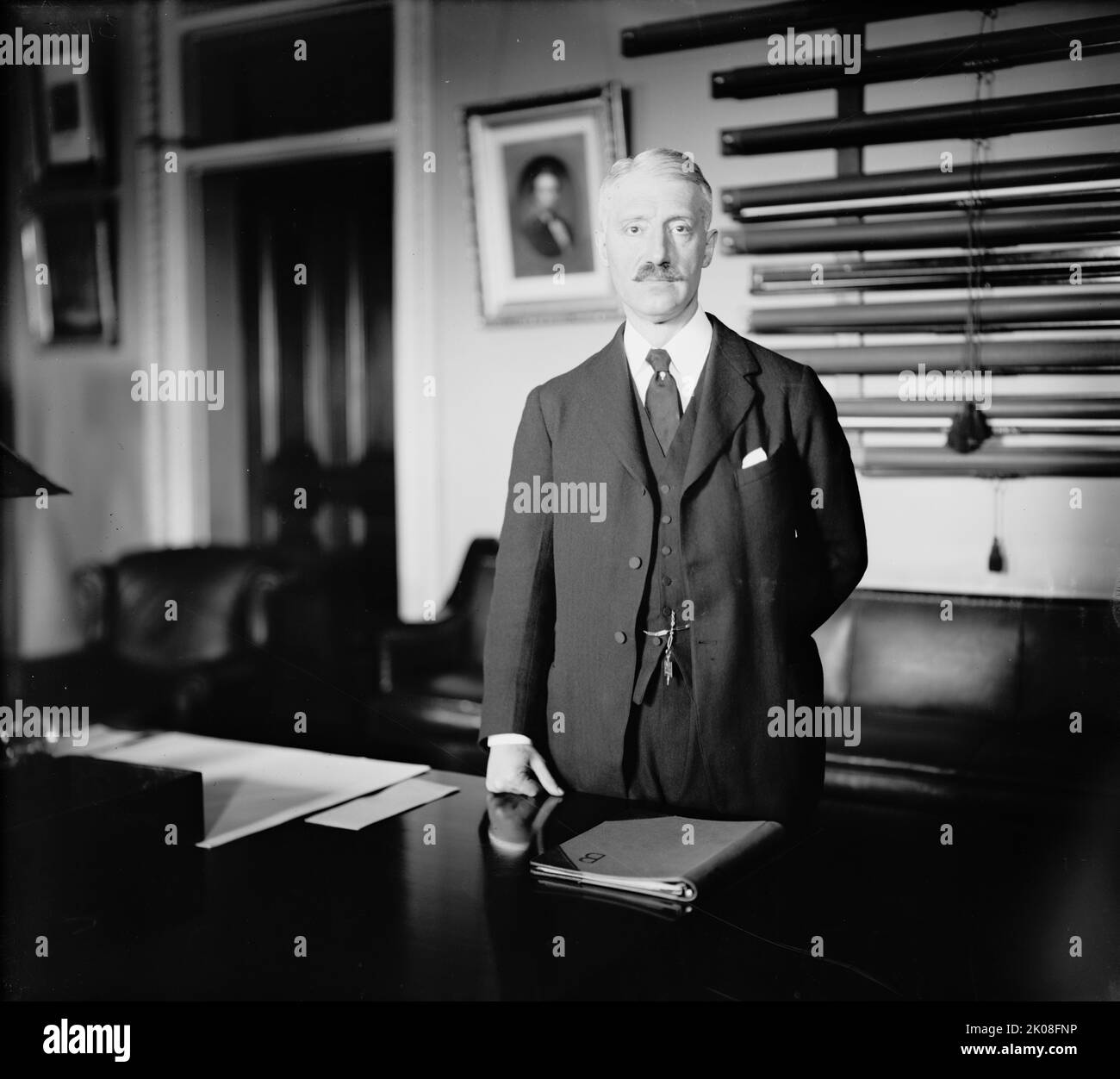 Bainbridge Colby, between 1910 and 1920. [American politician and attorney: Secretary of State, co-founded the National Progressive Party]. Stock Photo