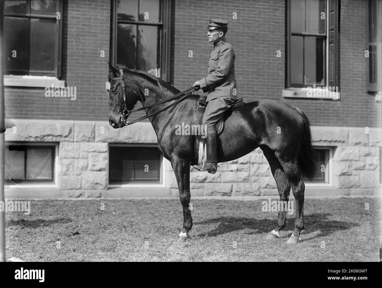 Jr. 2nd Lt. Adna N. Chaffee, Cavalry, U.S.A. at Fort Myer, 1911 Stock
