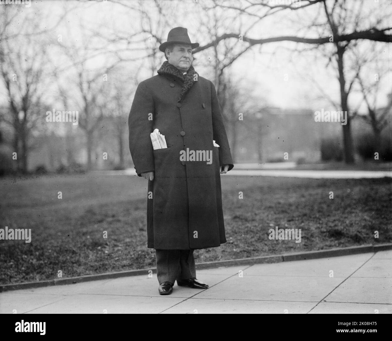 William Jennings Bryan, Rep. from Nebraska, 1911. [US politician and lawyer, Representative 1891-1895; Secretary of State, 1913-1915]. Stock Photo