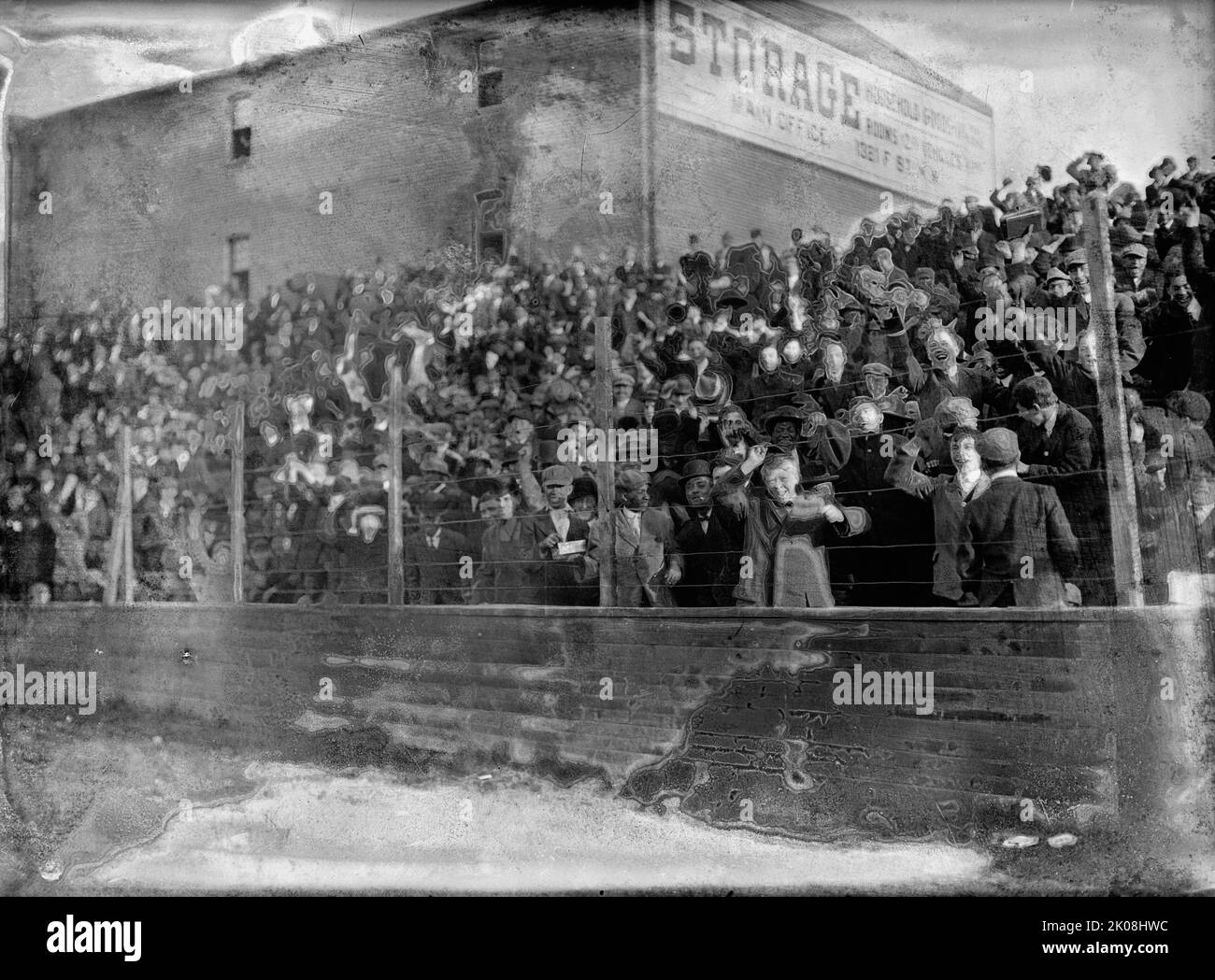 Baseball, Professional View During Game, 1911 Stock Photo Alamy