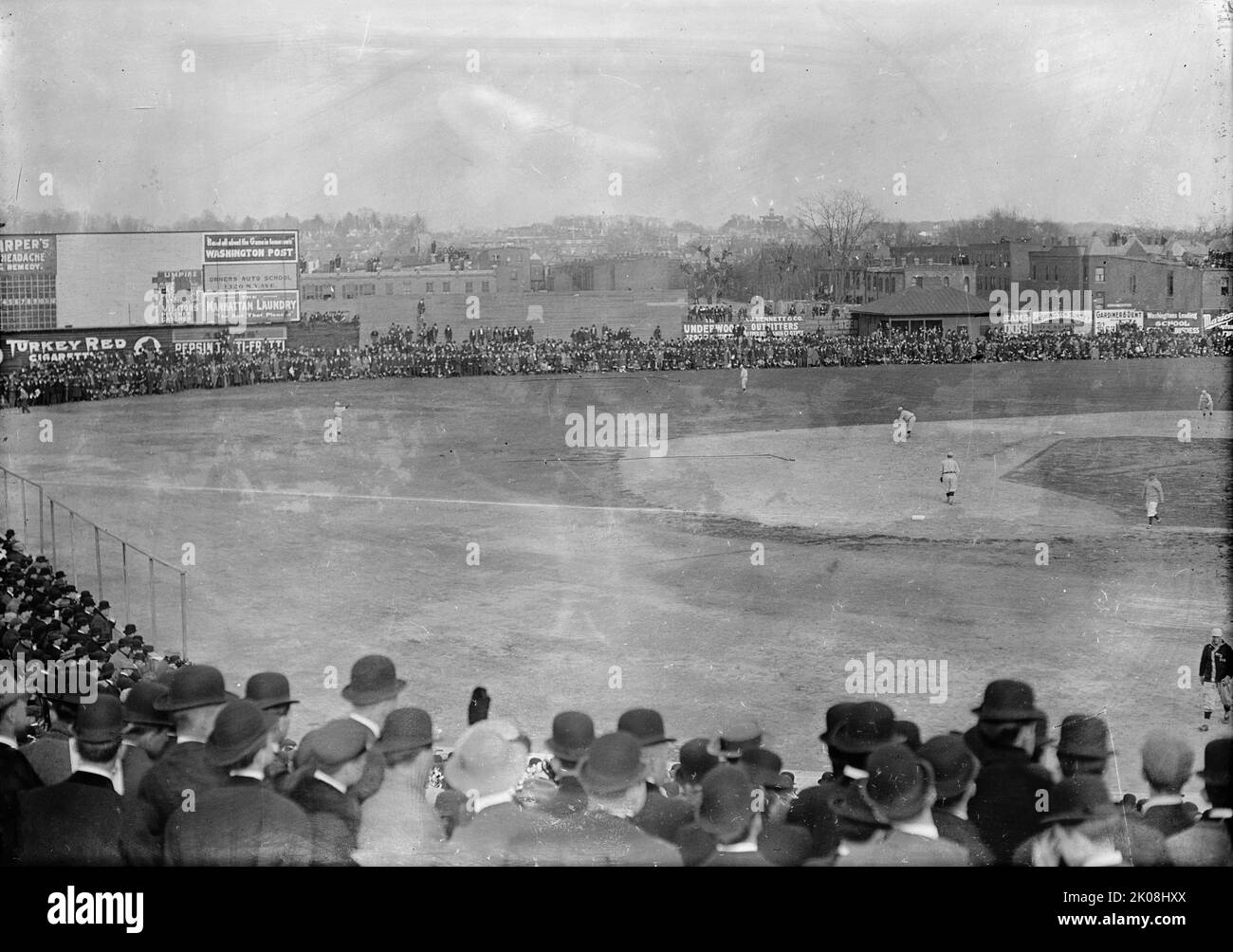 Baseball, Professional View During Game, 1911 Stock Photo Alamy