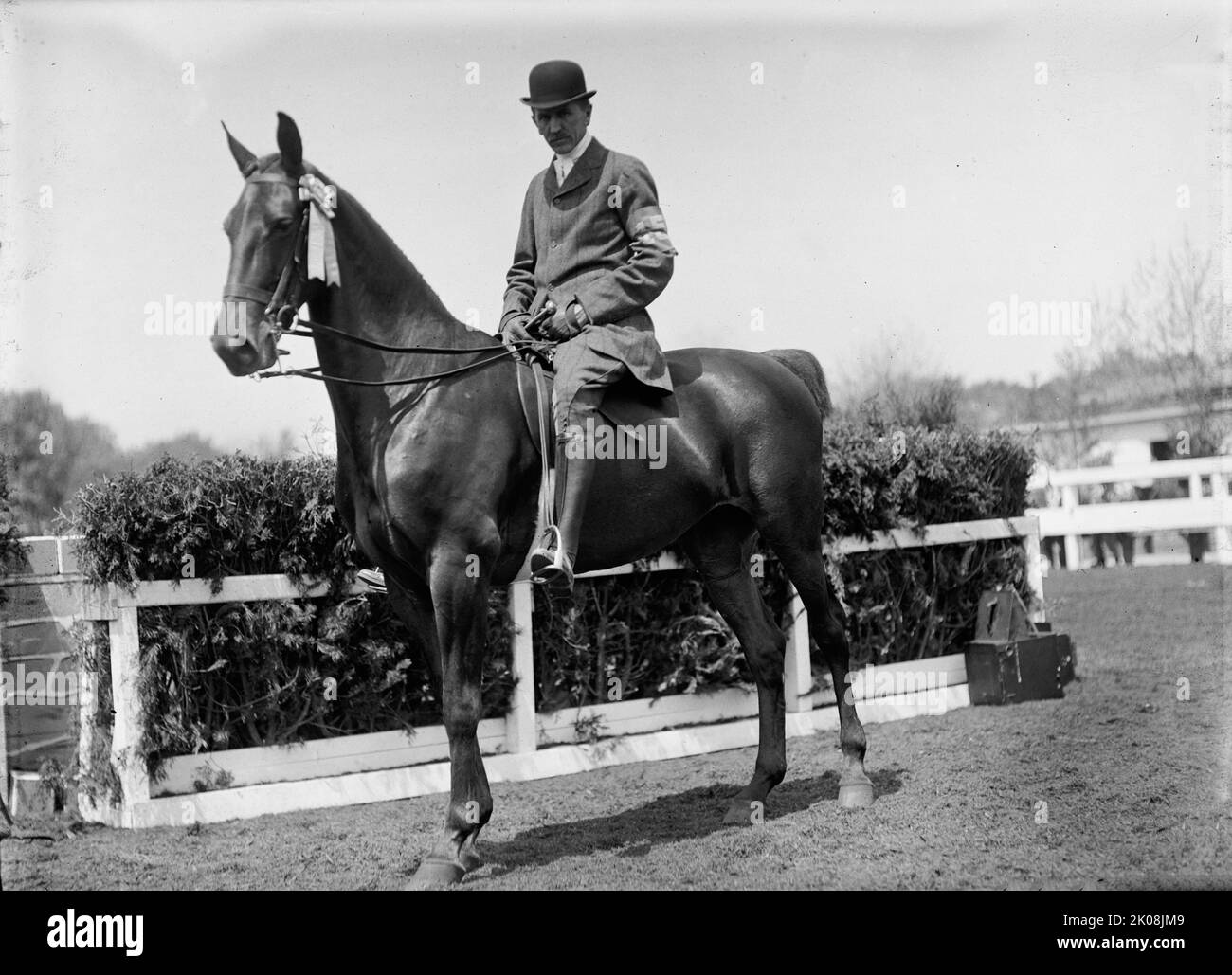 Horse Shows. Julian Morris, 1911. Stock Photo