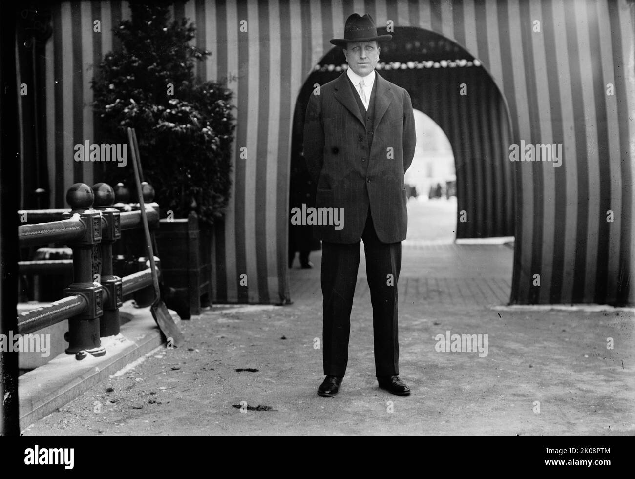 William Randolph Hearst Snap At Willard, 1911. [US politician