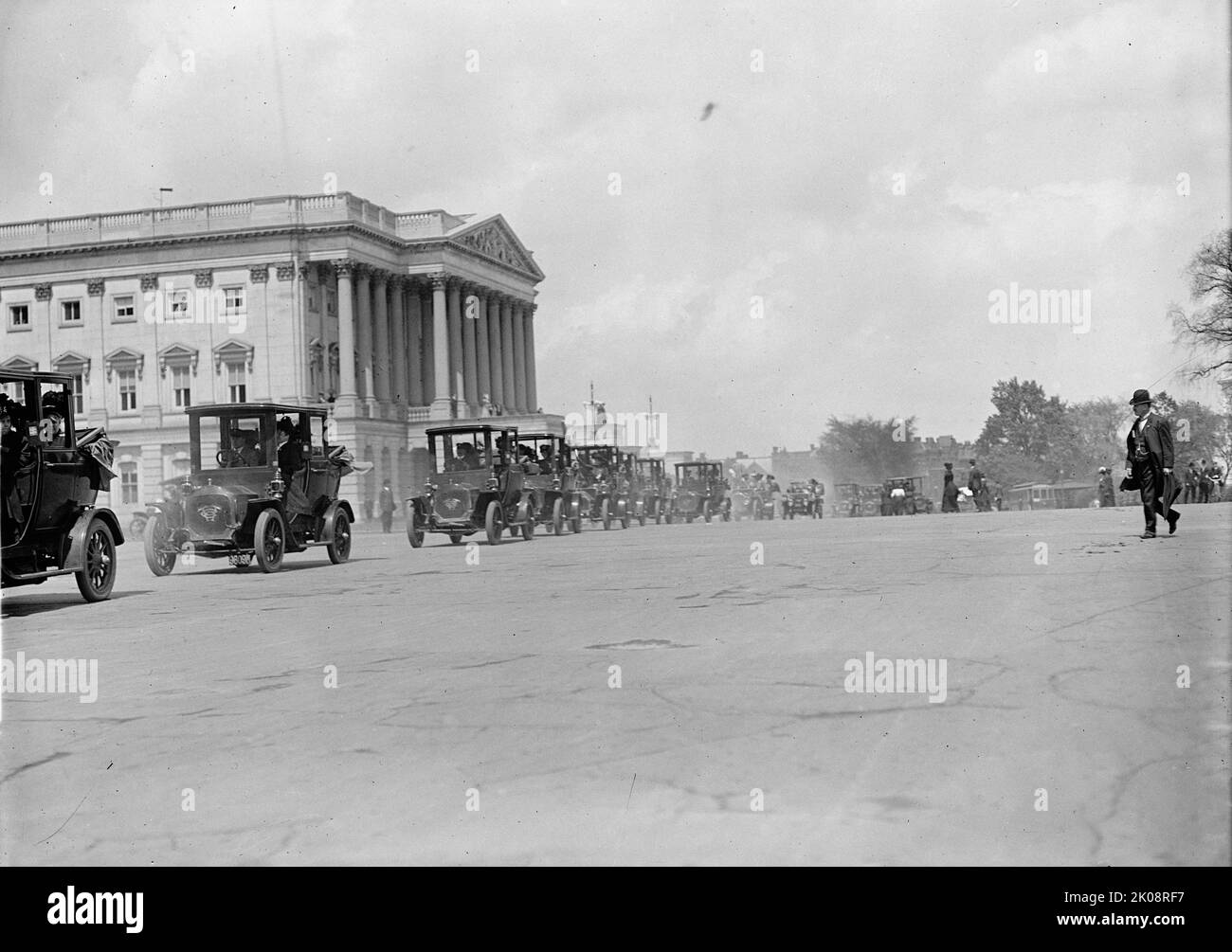 Woman Suffrage - Motor Parade To Capitol, [Washington, DC], 1913 ...
