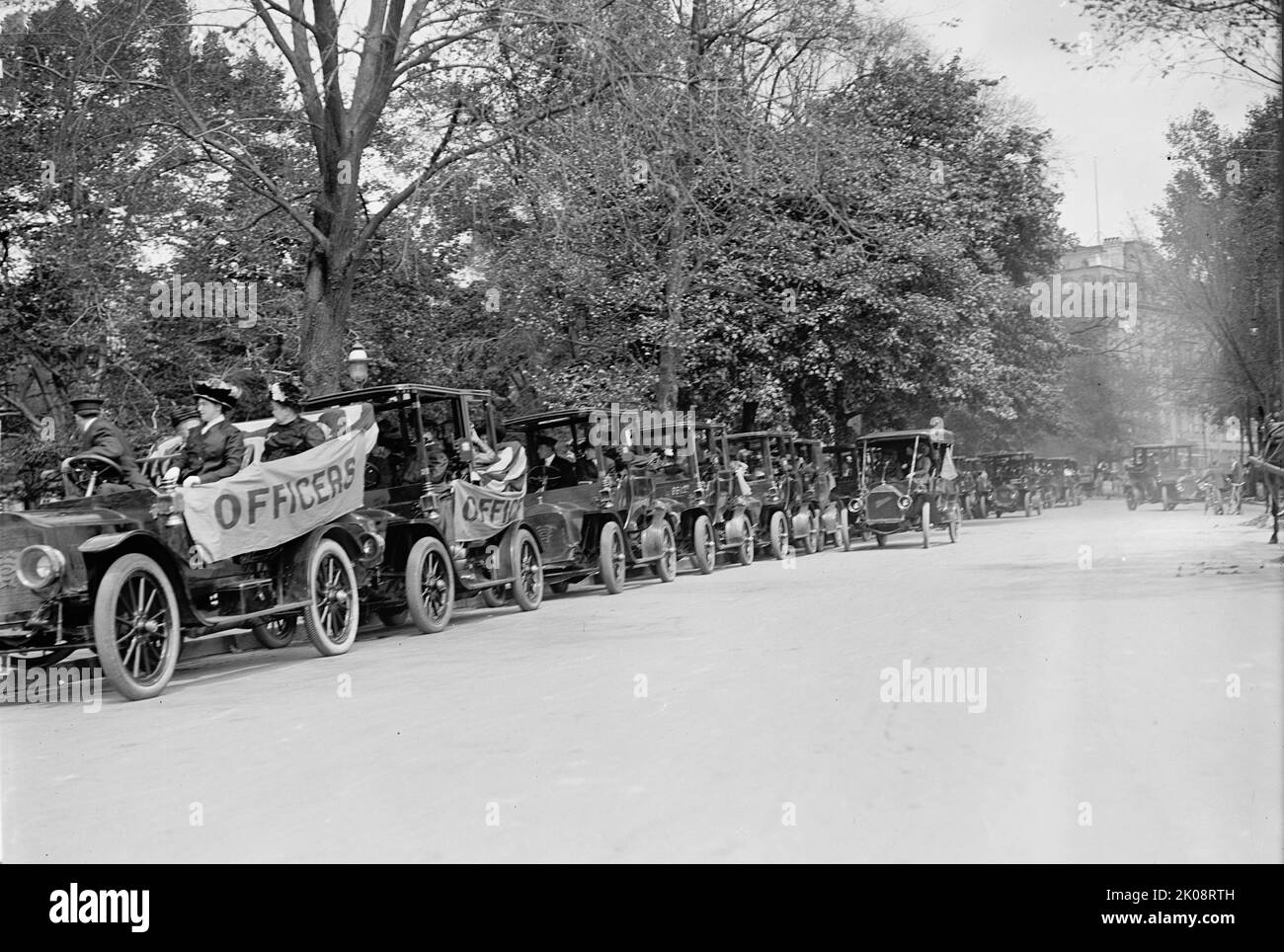 Woman Suffrage - Motor Parade To Capitol, [Washington, DC], 1913 ...
