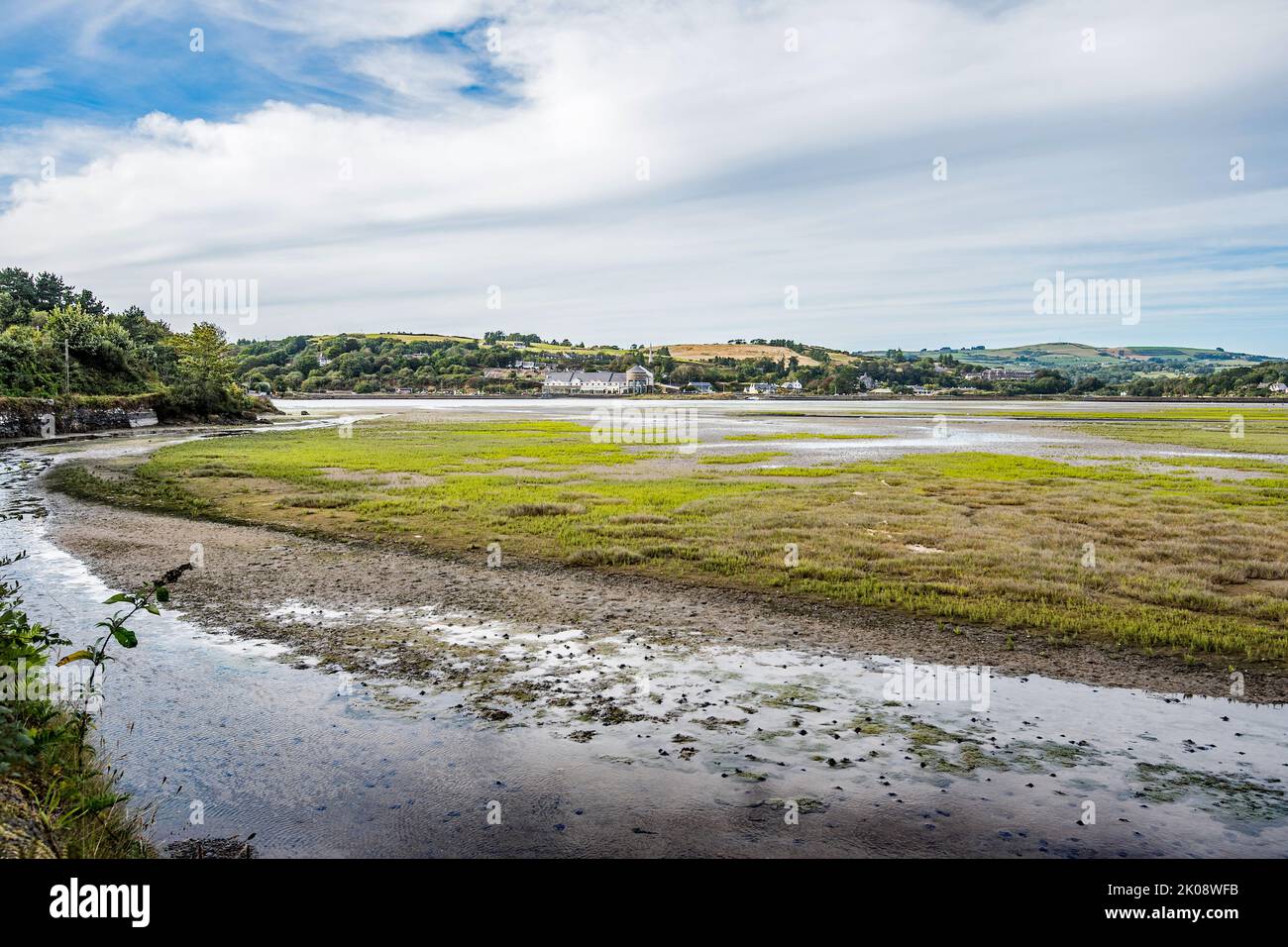Pier road rosscarbery is next to castle bay hires stock photography