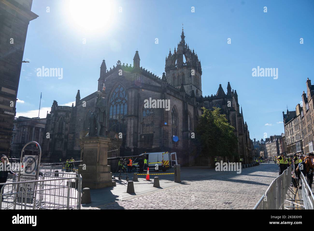 Edinburgh, Scotland. Saturday September 10 2022 St Giles Cathedral