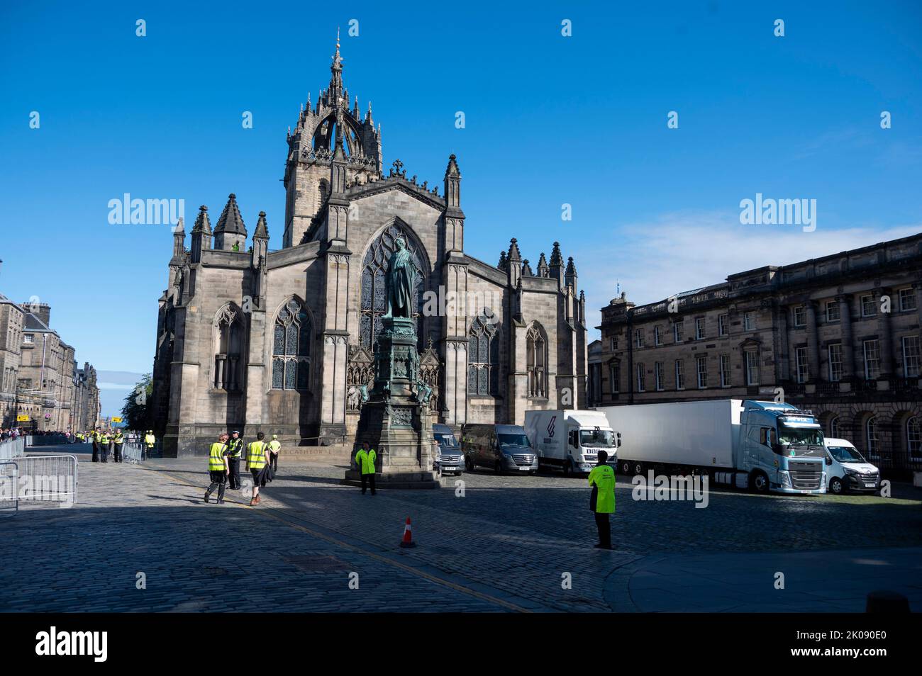 Edinburgh, Scotland. Saturday September 10 2022 St Giles Cathedral