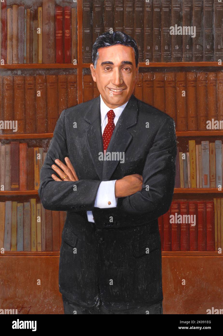 Former Secretary Henry Cisneros, Painted Portrait Official painted