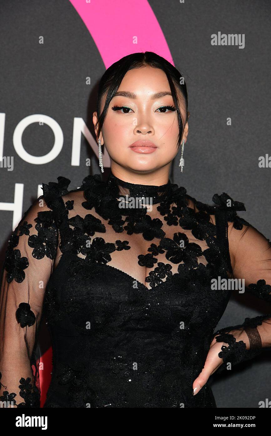 Lana Condor attends Bloomingdale's 150th Anniversary and Harper's