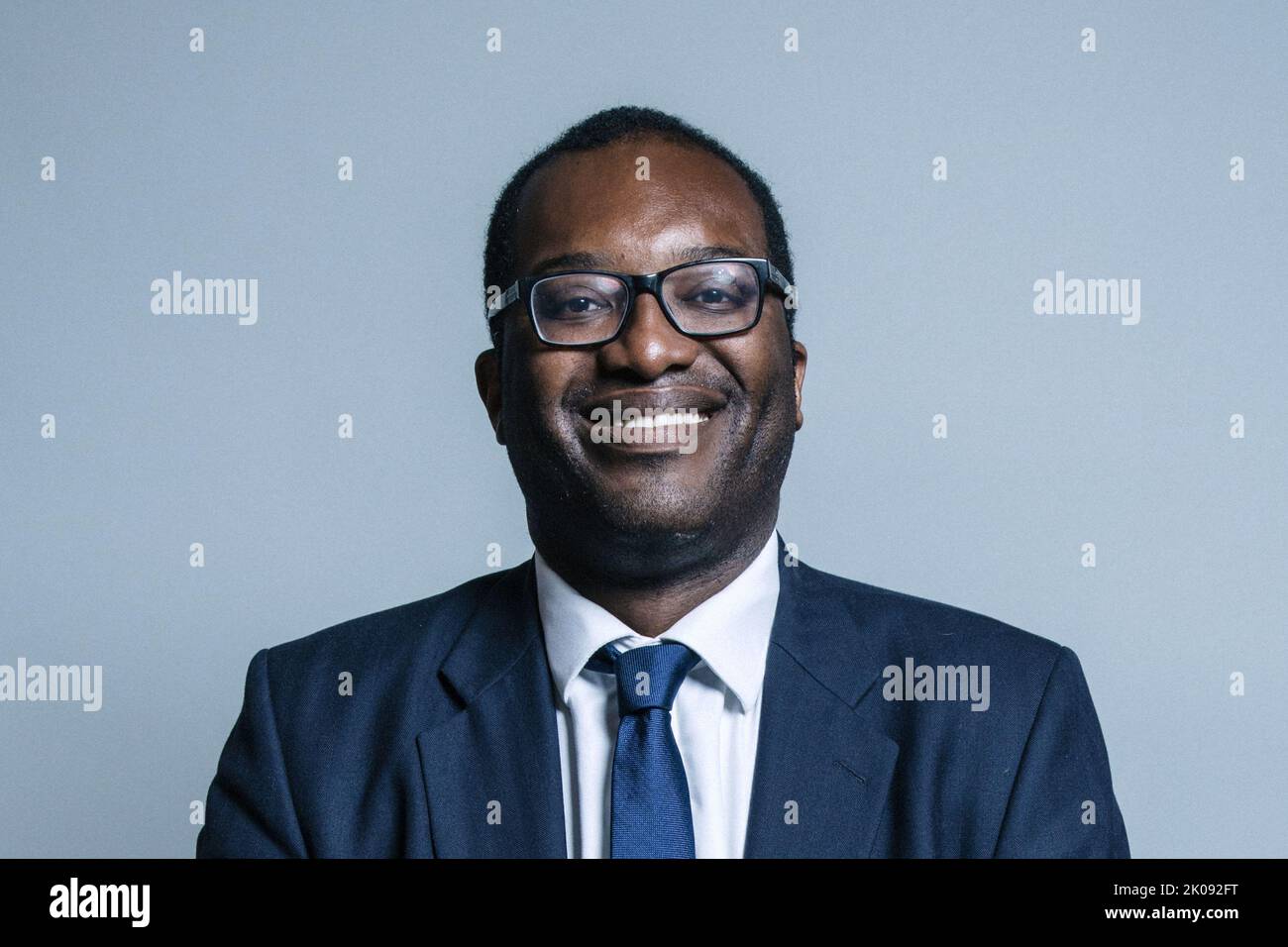 The Rt Hon Kwasi Kwarteng is the Conservative MP for Spelthorne, and is ex Chancellor of the Exchequer. Stock Photo