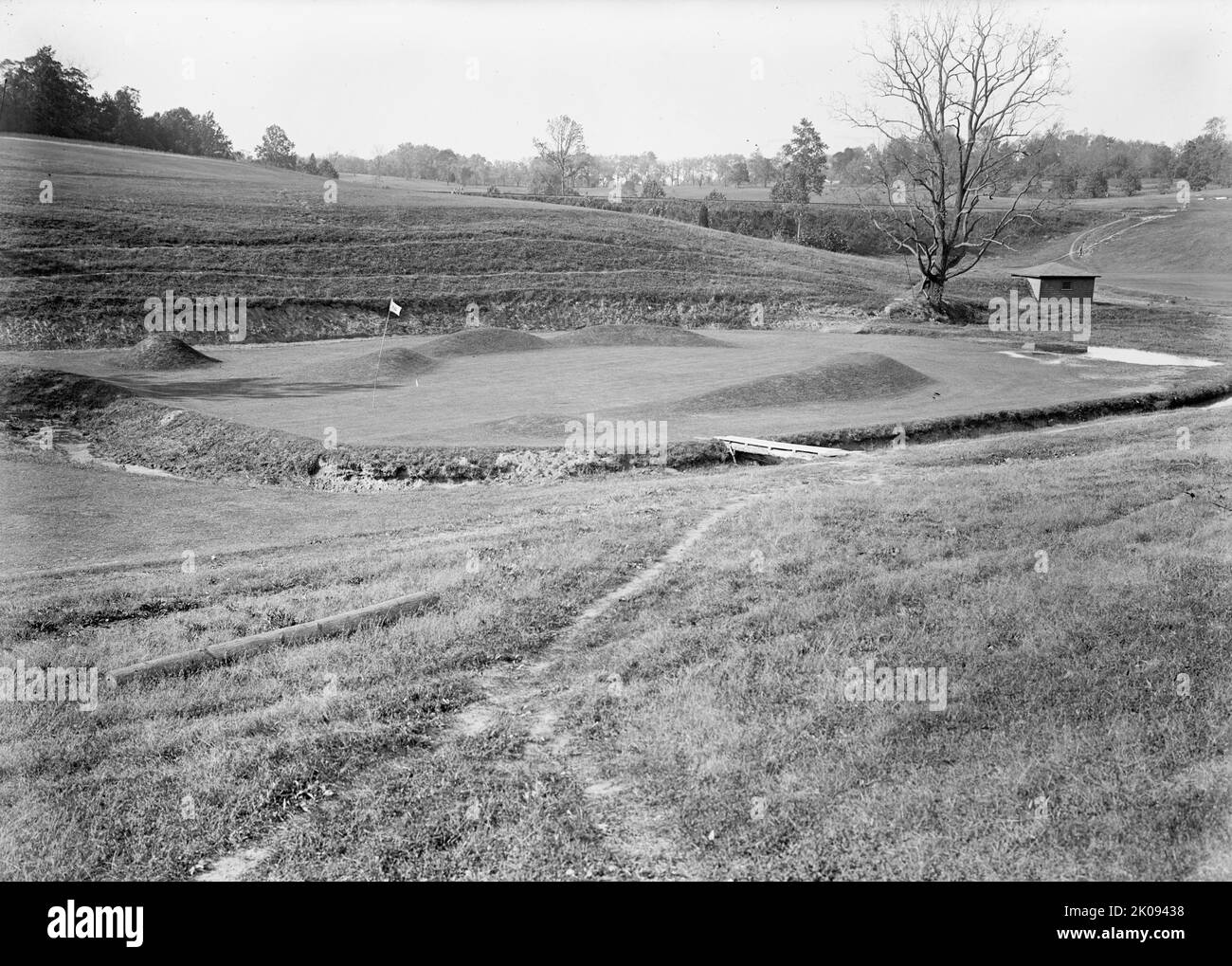 Columbia Country Club Golf Links, 1912. [Golf club in Chevy Chase