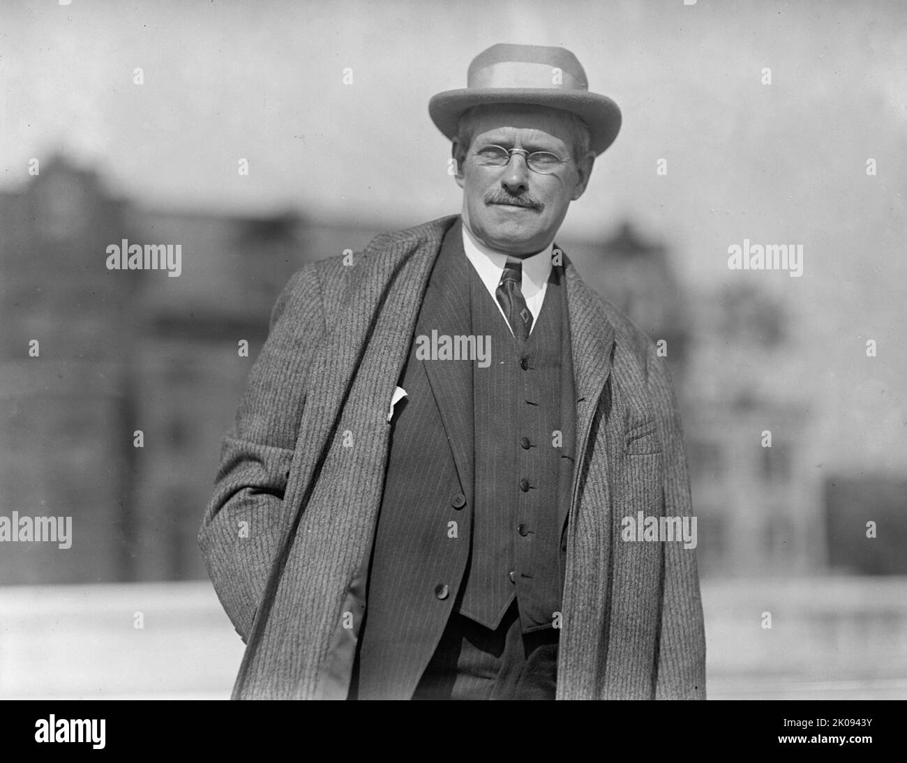 Clapp Hearings - William Flinn of Pittsburgh, 1912. [US politician and construction magnate]. Stock Photo