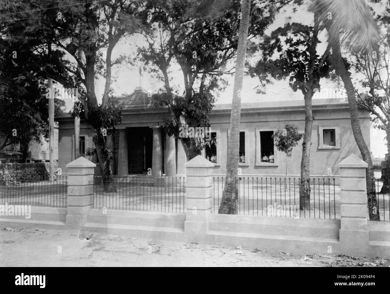 Puerto Rico Schools, 1912. [Graded school]. Stock Photo