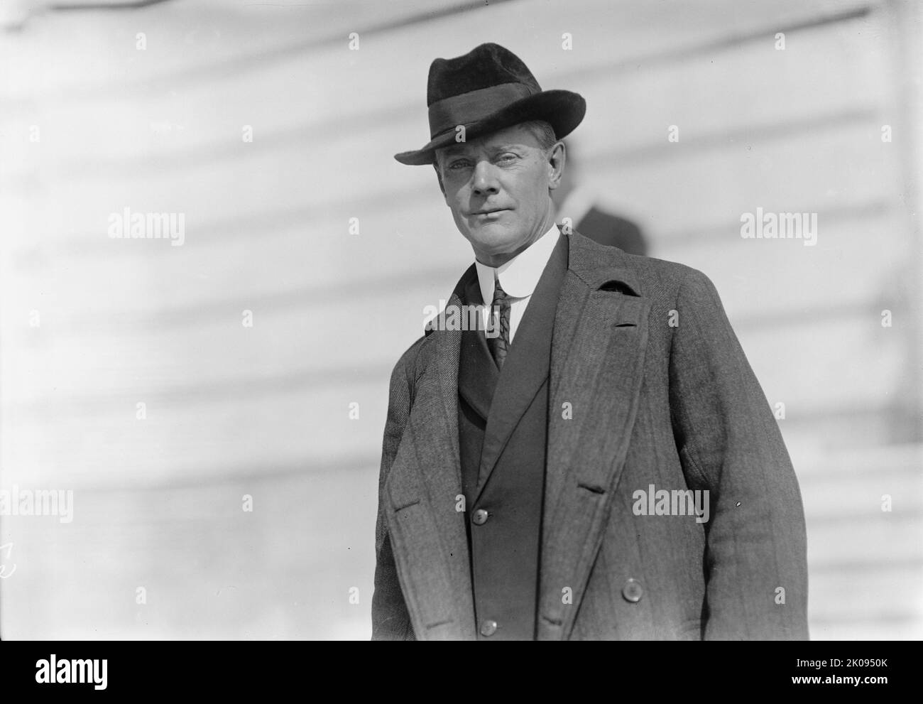 Albert Jeremiah Beveridge Jr., Senator from Indiana, 1912. [US politician Albert J. Beveridge, Senator 1899-1911]. Stock Photo