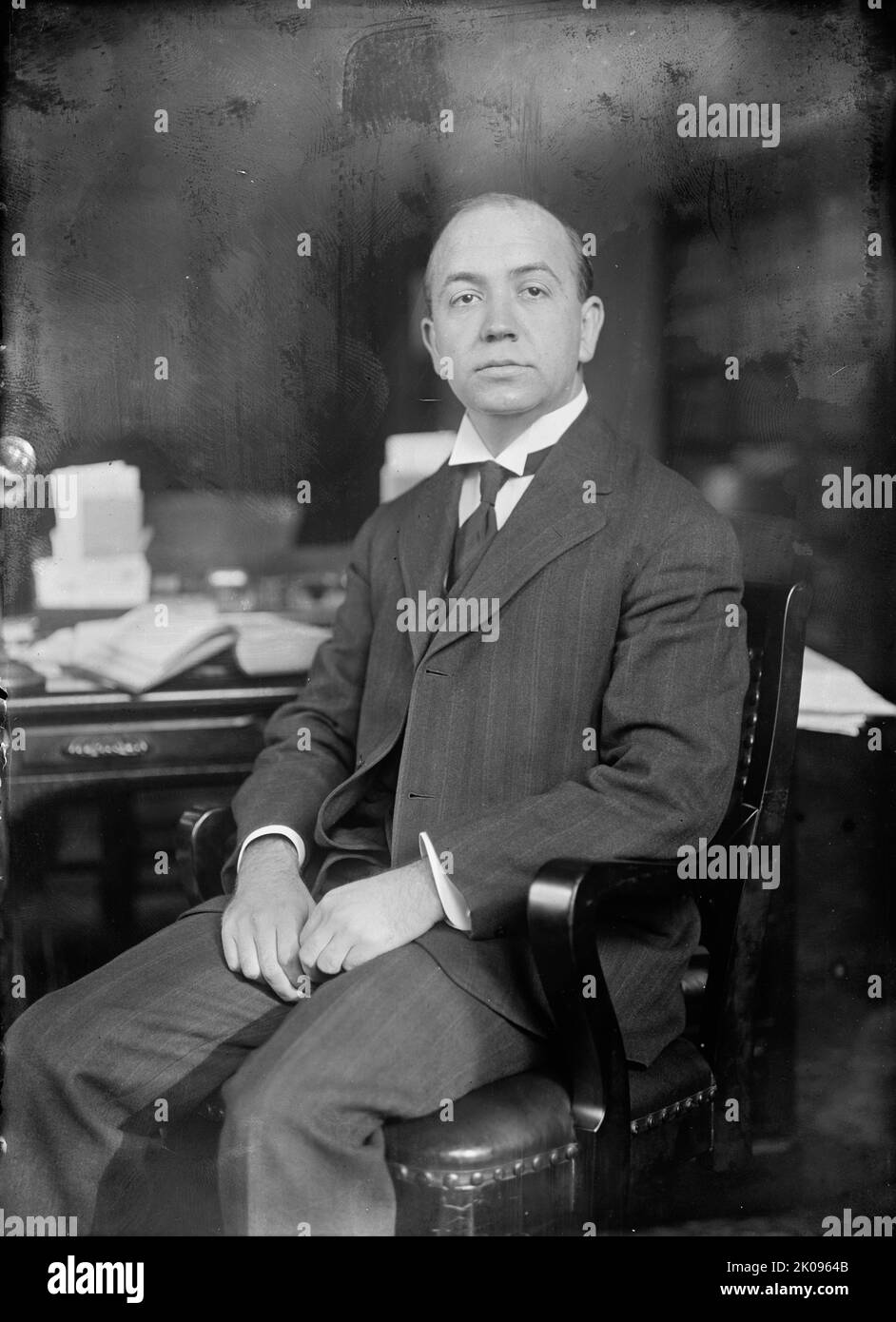 Jesse Corcoran Adkins, Assistant Attorney General of U.S., 1912. [Jesse C. Adkins was Assistant Attorney General 1908-1911, and served as district judge of the US District Court for the District of Columbia]. Stock Photo