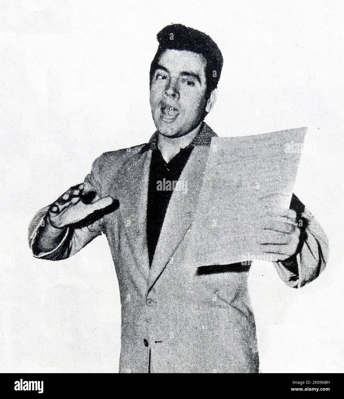 Lino Ventura, italienisch französischer Schauspieler, Deutschland ca. 1959.  Italian French actor Lino Ventura, Germany ca. 1959 Stock Photo - Alamy