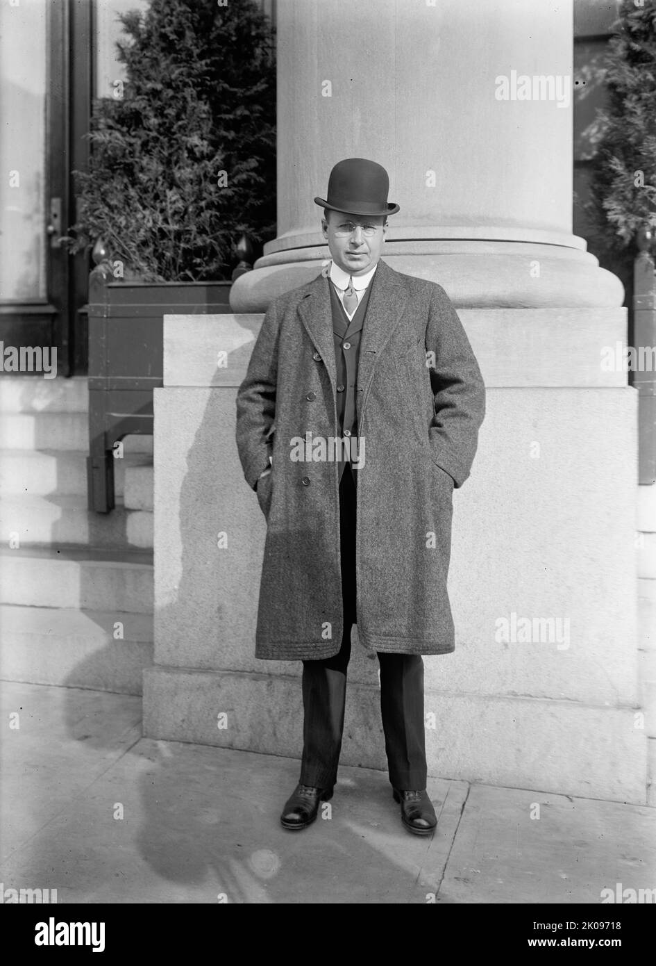 James Middleton Cox, Representative from Ohio, 1912. [US businessman and politician James M. Cox: Rep. 1909-1913, Governor of Ohio]. Stock Photo