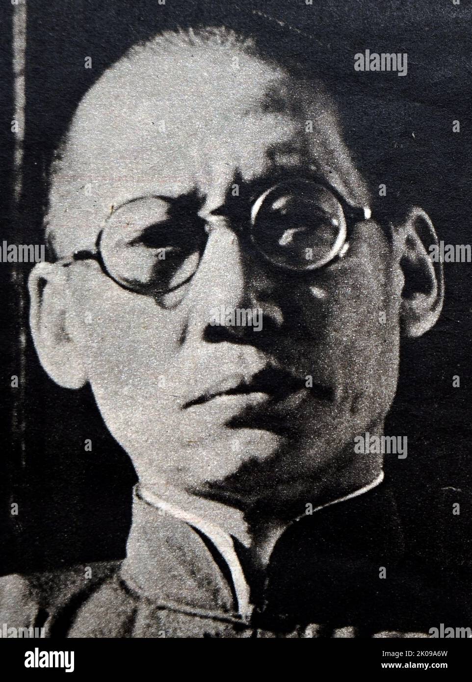 General Long Yun (27 November 1884 - 27 June 1962) was governor and warlord of the Chinese province of Yunnan from 1927 to October 1945, when he was overthrown in a coup (known as "The Kunming Incident") by Du Yuming under the order of Chiang Kai-shek. Stock Photo