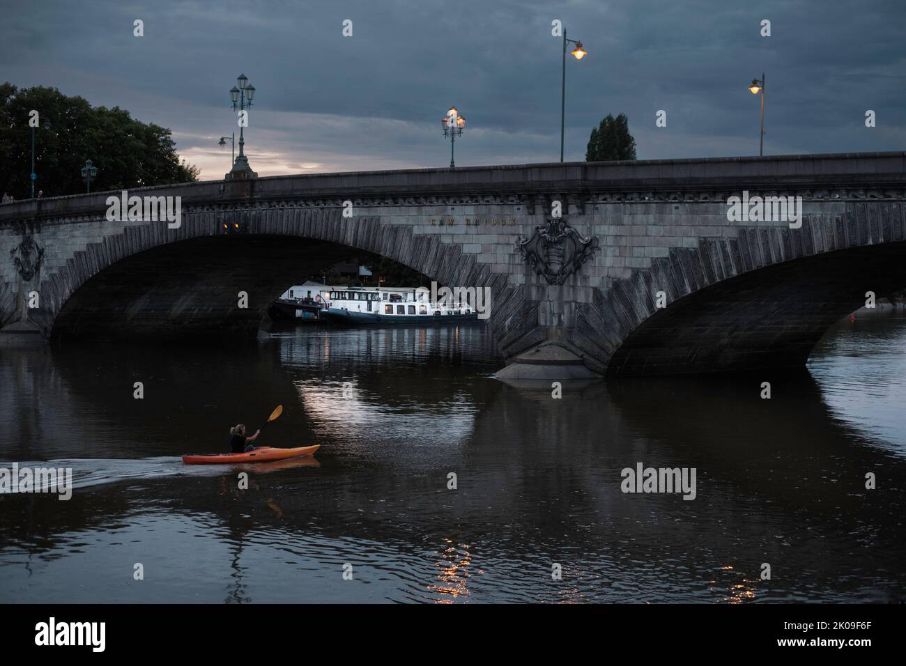Thames River, Chiswick, London, United Kingdom Stock Photo