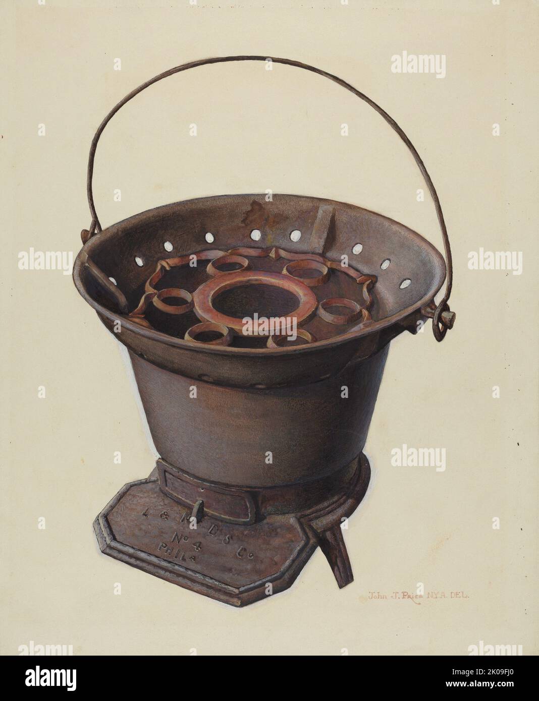 Charcoal Stove, c. 1939 Stock Photo Alamy