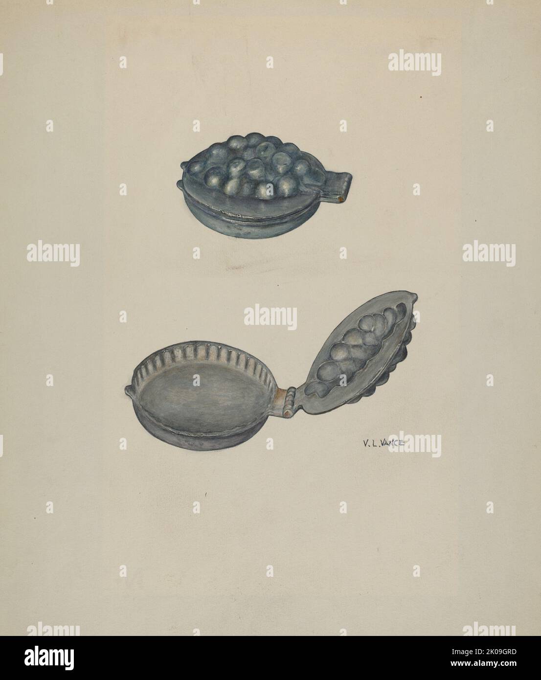 Ice Cream Mold, c. 1941 Stock Photo Alamy