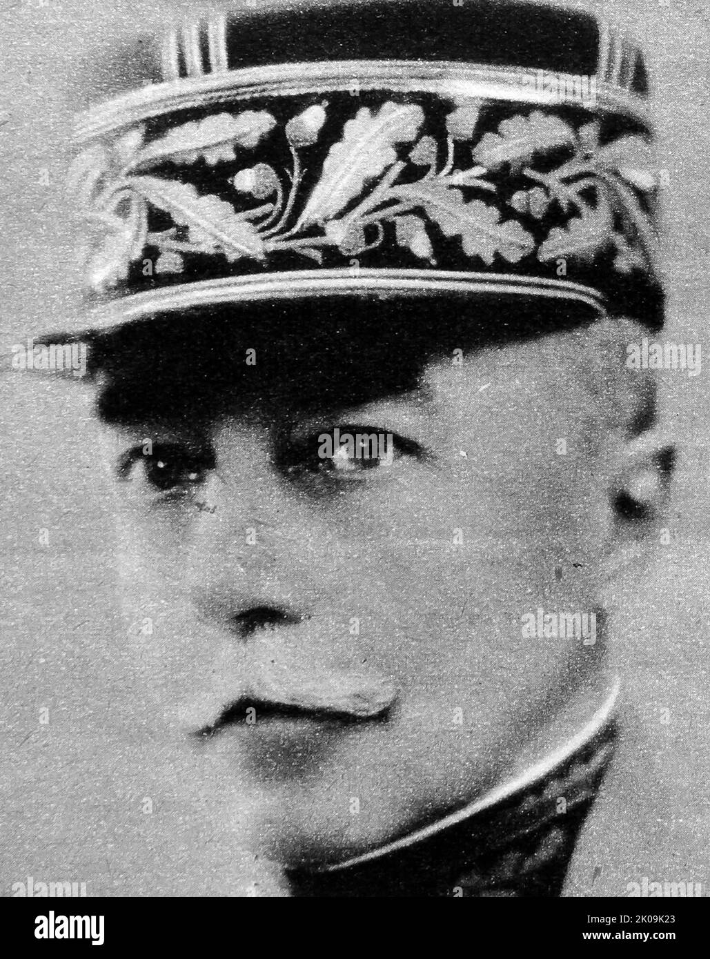 General Coulson, French Minister of War, General Gamelin's closest collaborator and personal assistant to Marshal Petain at close of World War II. Stock Photo