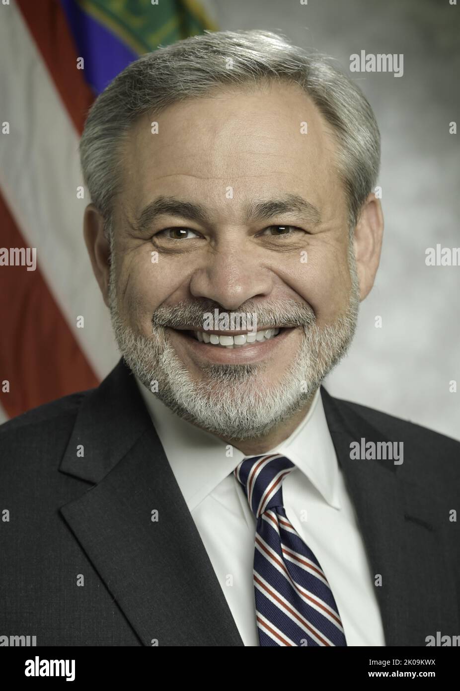 Dan R. Brouillette (born 1962) American government official and businessman who served as the United States Secretary of Energy from 2019 to 2021. He previously served as the Deputy Secretary of Energy from August 2017 to December 2019. Stock Photo