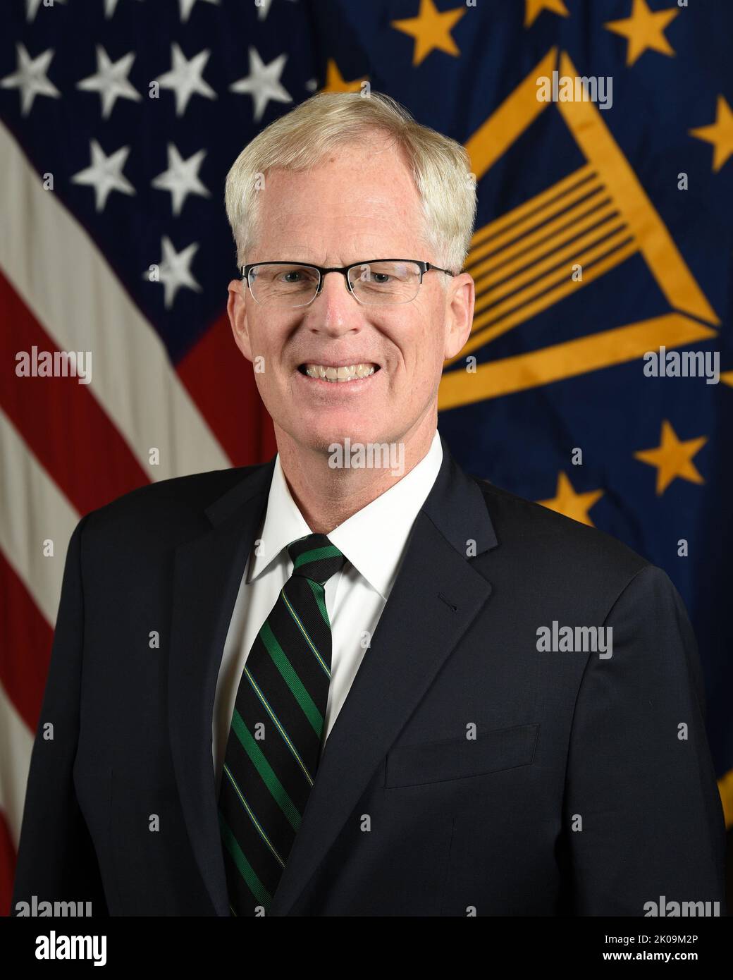 Christopher Charles Miller (born October 15, 1965) is an American retired United States Army Special Forces colonel who served as acting United States secretary of defense from November 9, 2020, to January 20, 2021. He previously served as Director of the National Counterterrorism Center from August 10 to November 9, 2020. Before his civilian service in the Department of Defense, Miller was a Green Beret, commanding 5th Special Forces Group in Iraq and Afghanistan, and later spent time as a defense contractor. Stock Photo