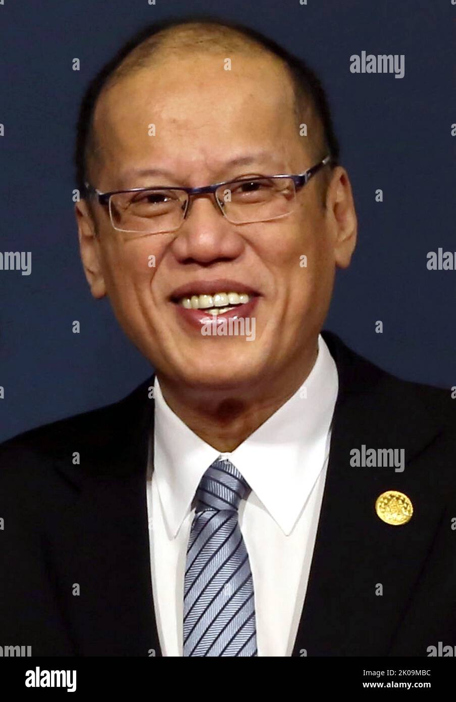 Benigno Aquino III (1960 - 2021), known as Noynoy Aquino. Filipino politician who served as the 15th president of the Philippines from 2010 to 2016. Before being elected president, Aquino was a member of the House of Representatives and Senate from 1998 to 2010, and also served as a deputy speaker of the House of Representatives from 2004 to 2006. Stock Photo
