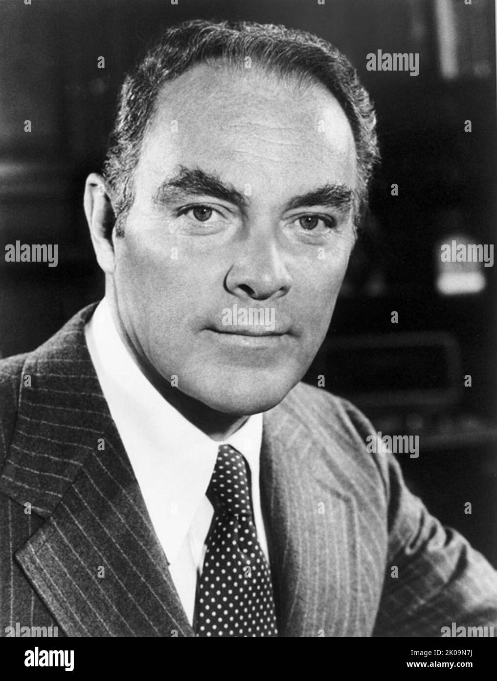 Alexander Haig (1924 - 2010) was the United States Secretary of State under President Ronald Reagan and the White House chief of staff under presidents Richard Nixon and Gerald Ford. He retired as a general from the United States Army, having been Supreme Allied Commander Europe as the vice chief of staff of the Army. In 1973, he became the youngest four-star general in the U.S. Army's history. Stock Photo
