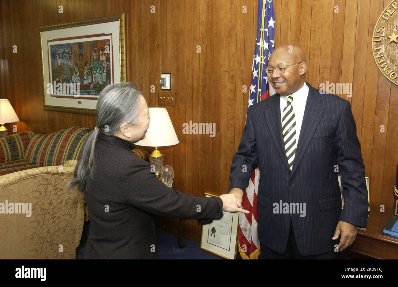 what is an ls at pamela walsh blog Images High Quality... Secretary Alphonso Jackson with Pamela Walsh - Secretary Alphonso ...
