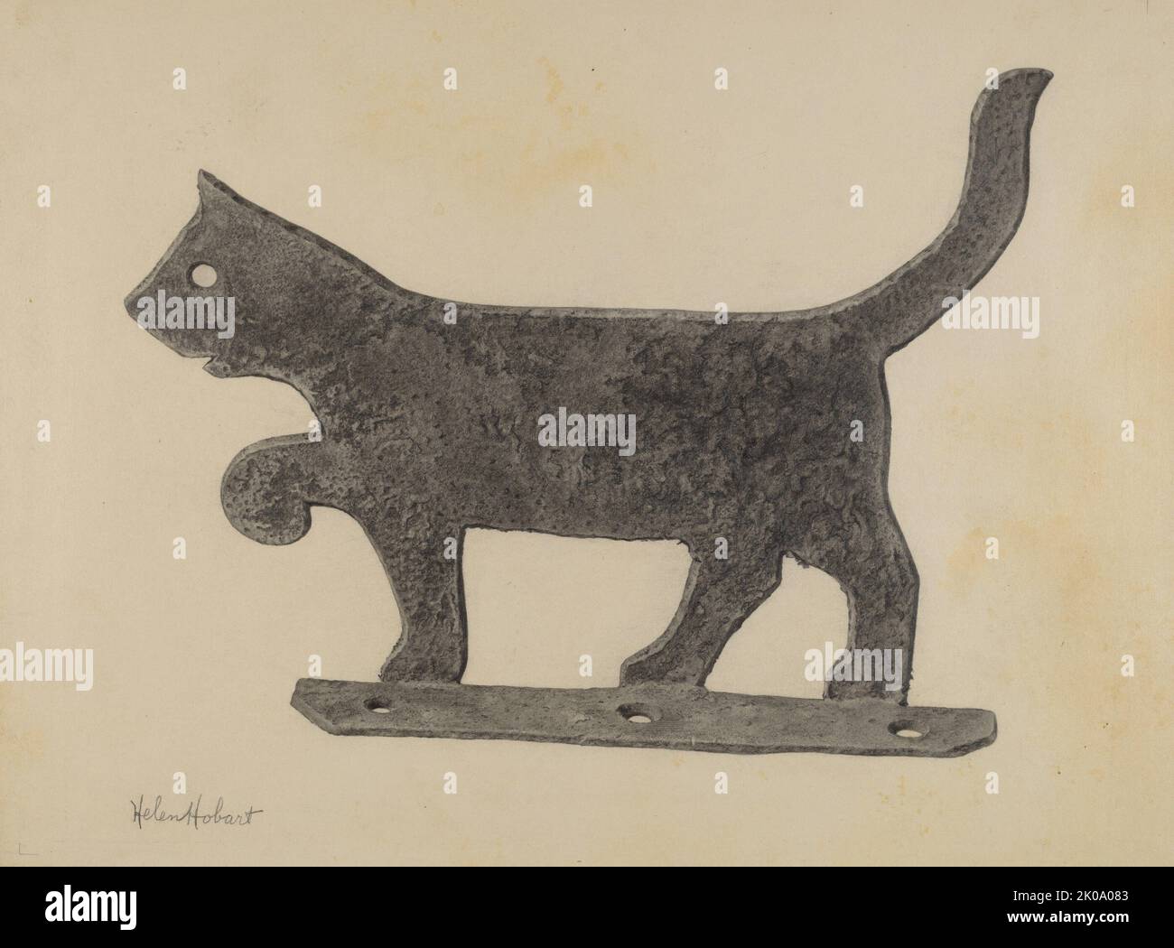 Foot Scraper, c. 1939 Stock Photo Alamy