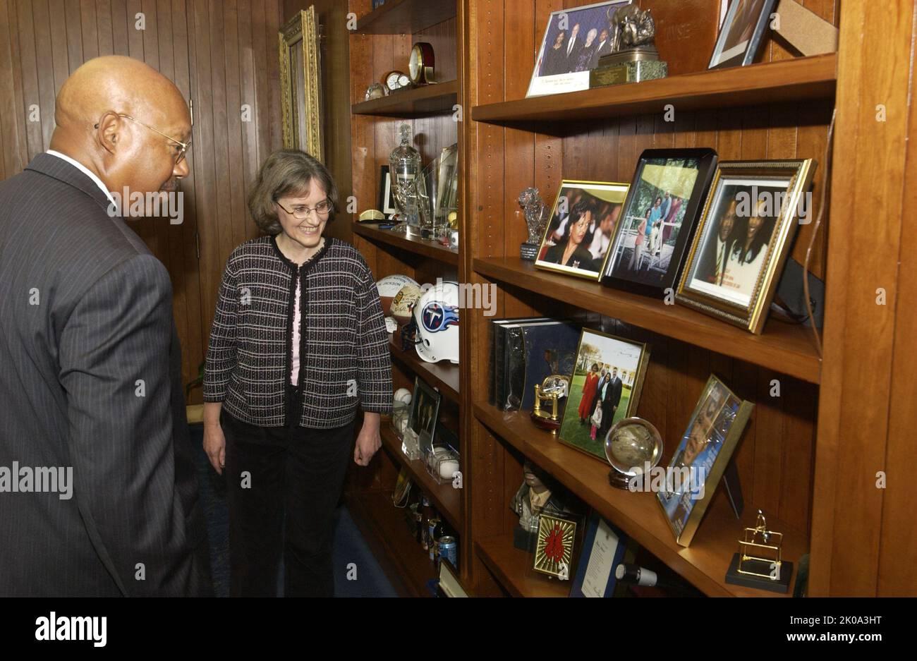 Justin Uran and Family with Secretary Alphonso Jackson Visit of HUD