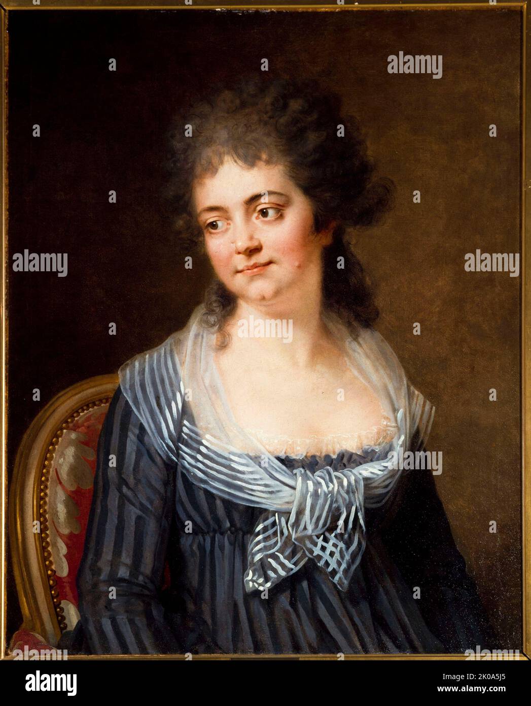 Portrait of Marie Bureau, wife of ClaudeNicolas Ledoux, between 1748