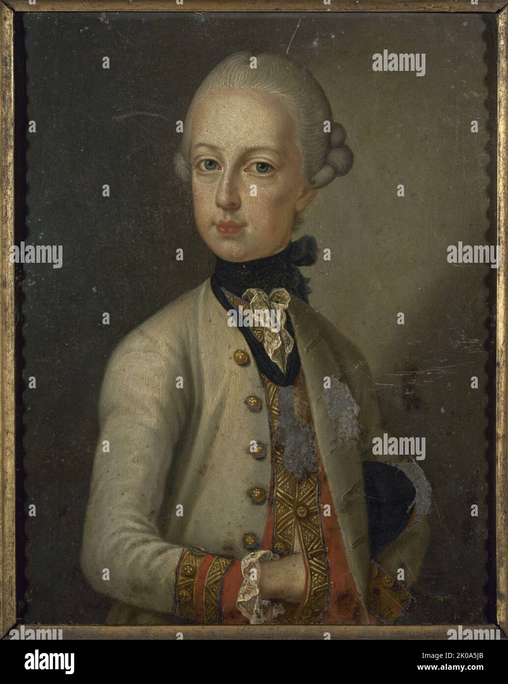 Portrait of Joseph II (17411790), emperor of the Holy Empire, c1755