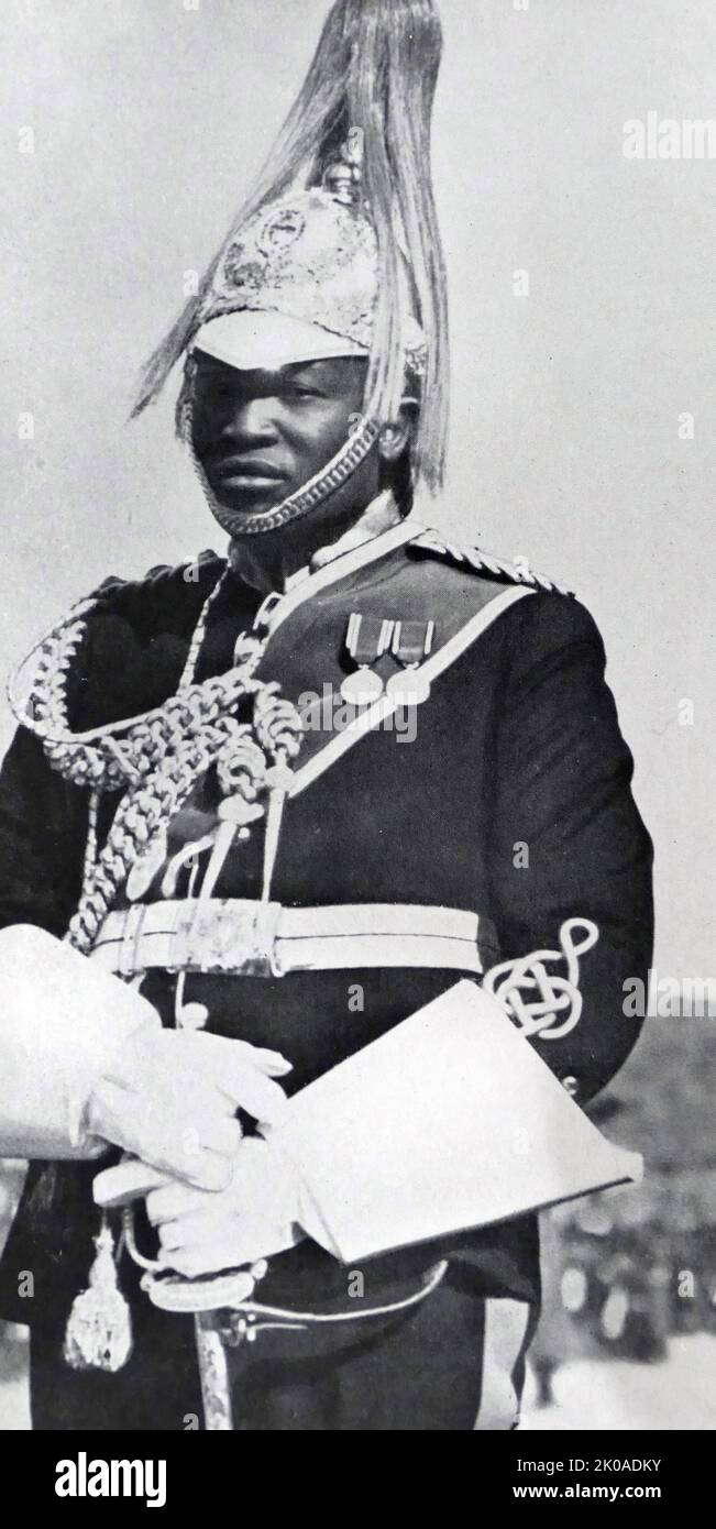 Tshekedi Khama (1905 - 1959) regent-king of the Bamangwato tribe ...