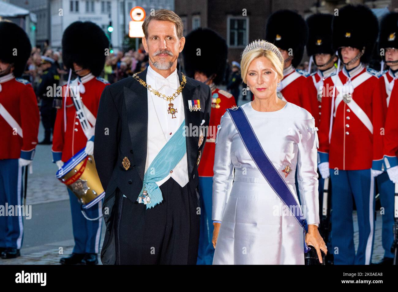 Copenhagen, Denemarken. 10th Sep, 2022. Crown Prince Pavlos and Crown ...