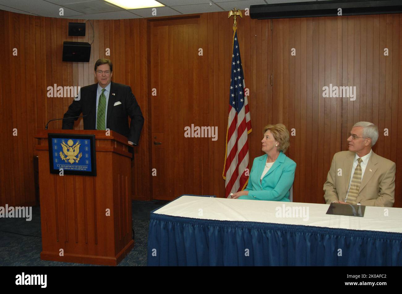 Improved Financial Performance Rating Announcement Event At HUD 