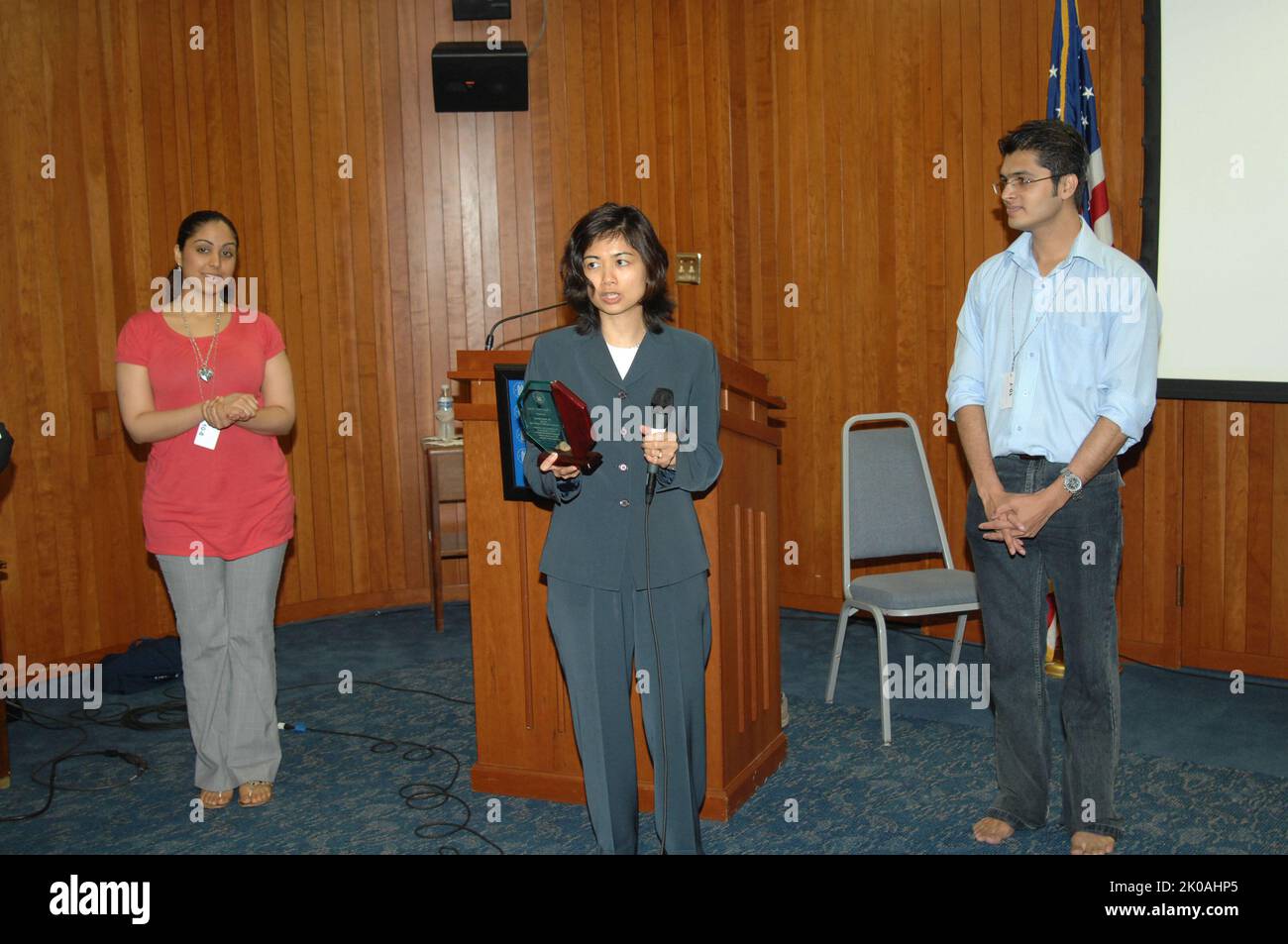 Asian Pacific American Heritage Month Event - HUD Asian Pacific American (HAPA) Heritage Month: Yoga event at HUD Headquarters. Asian Pacific American Heritage Month Event Subject, HUD Asian Pacific American (HAPA) Heritage Month: Yoga event at HUD Headquarters. Stock Photo