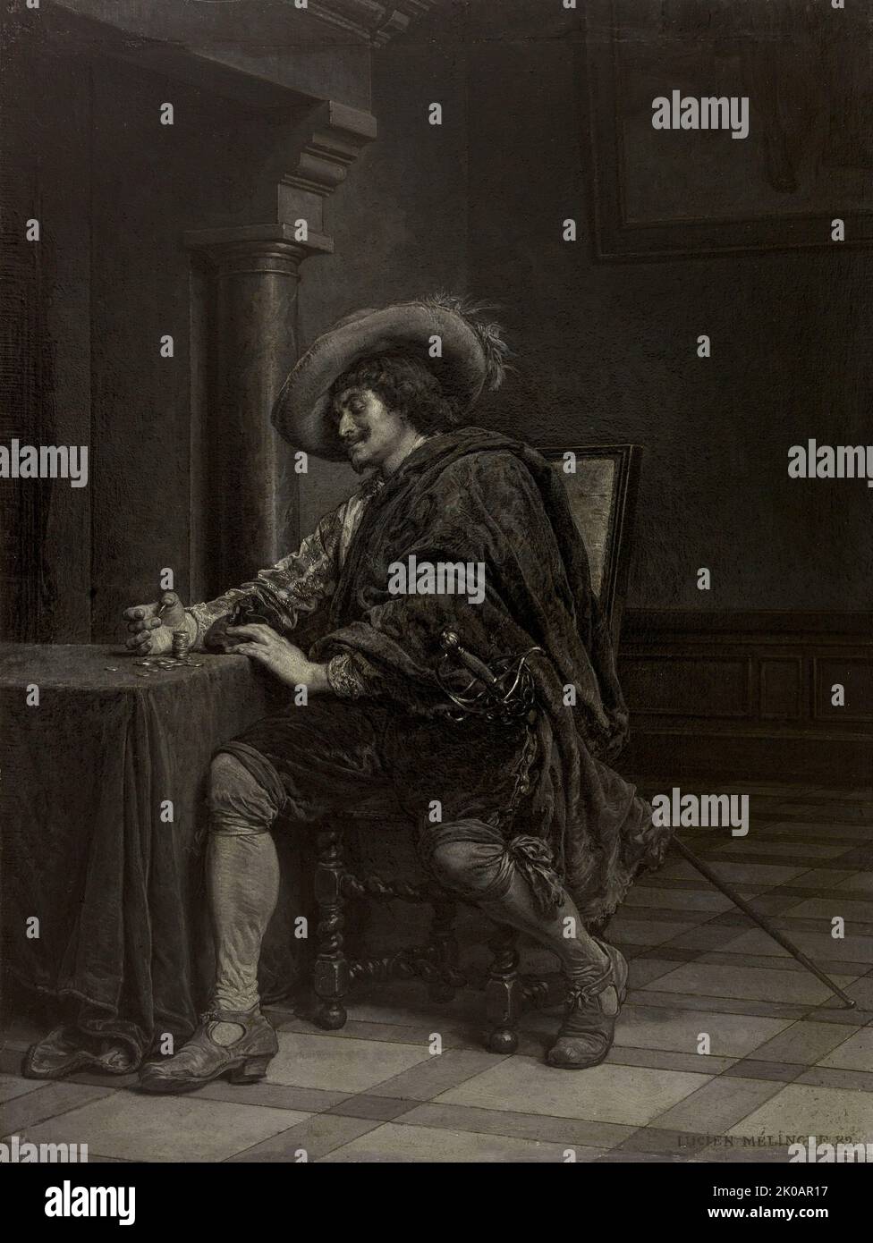 Don Cesar de Bazan, 1882. Stock Photo